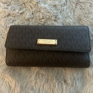 Michael Kors checkbook wallet